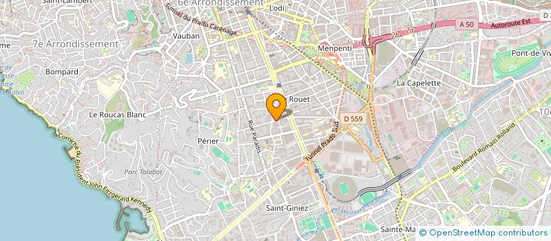 localisation de l'entreprise LUCKY HEAD 4L à MARSEILLE