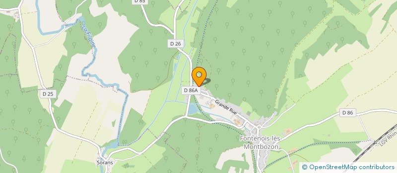 localisation de l'entreprise LUCKY IMMOBILIER  FONTENOIS-LES-MONTBOZON