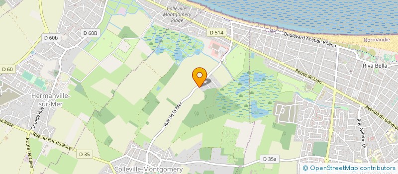 localisation de l'entreprise LUCKY LOC  CAEN