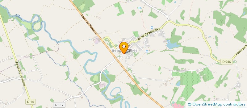 localisation de l'entreprise LUCKY LOOK  LA ROUVIERE