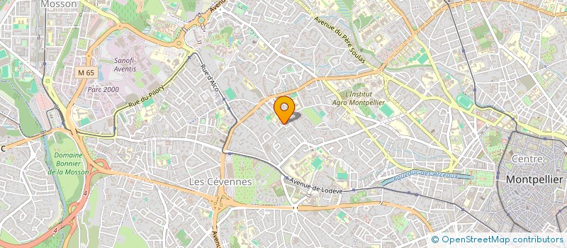 localisation de l'entreprise LUCKY NETTOYAGE PROPRETE à MONTPELLIER