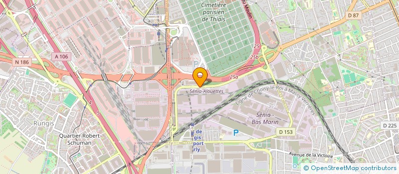 localisation de l'entreprise LUCKY NOUILLE  THIAIS