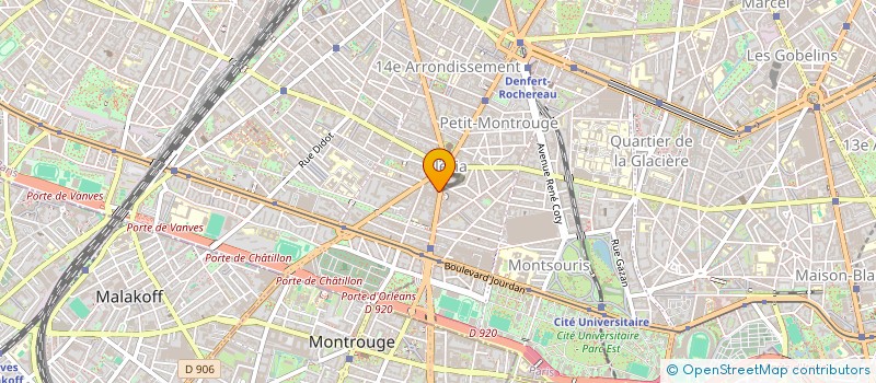 localisation de l'entreprise LUCKY ONE à BORDEAUX
