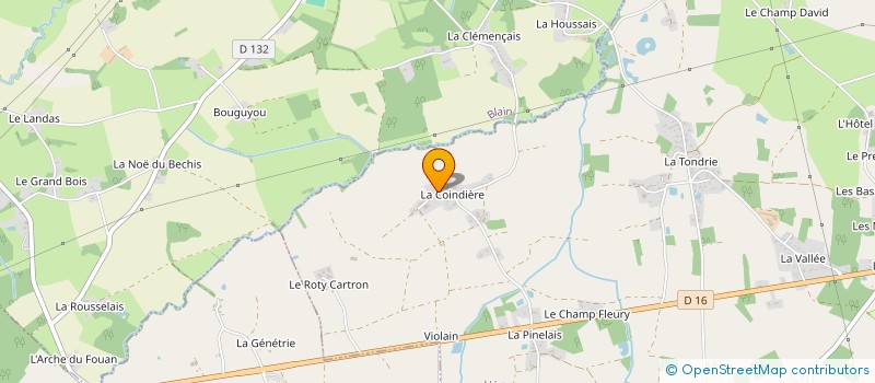 localisation de l'entreprise LUCKY PLAGE  HERIC