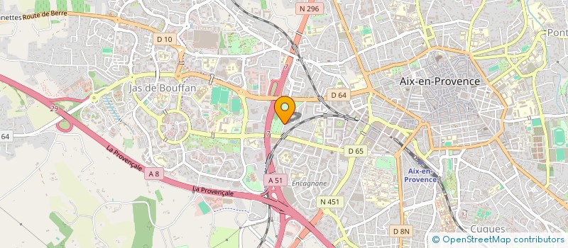 localisation de l'entreprise LUCKY PROD à AIX-EN-PROVENCE