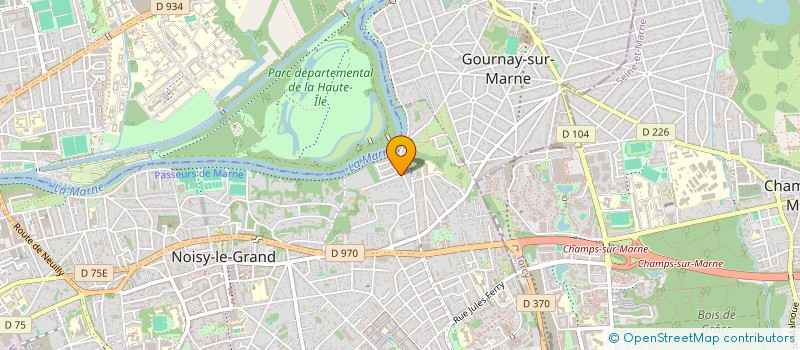 localisation de l'entreprise LUCKY'S STARZ  AUBERVILLIERS