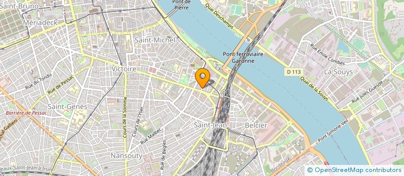 localisation de l'entreprise LUCKY STUDIO à BORDEAUX