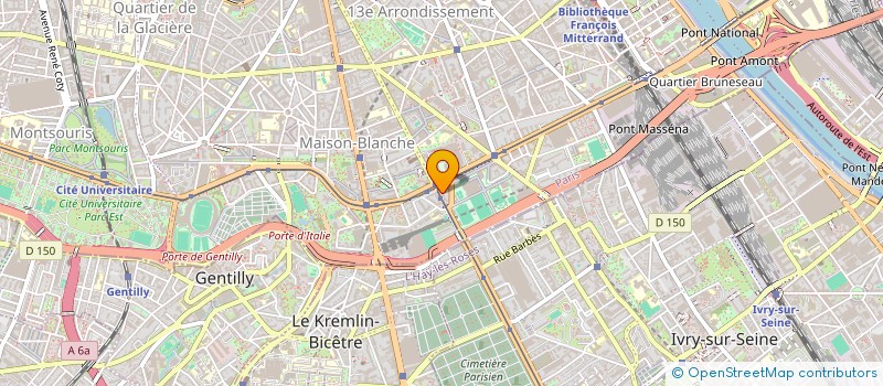 localisation de l'entreprise LUCKY T  PARIS