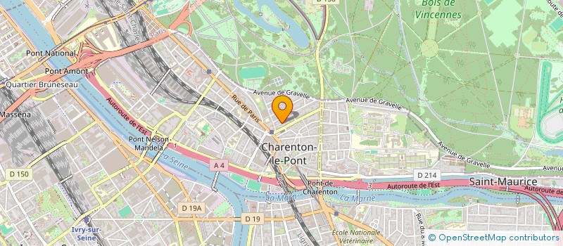 localisation de l'entreprise LUCKY US  CHARENTON-LE-PONT