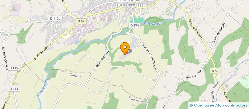 localisation de l'entreprise LUCKY XIII  SAINT-DONAT-SUR-L'HERBASSE