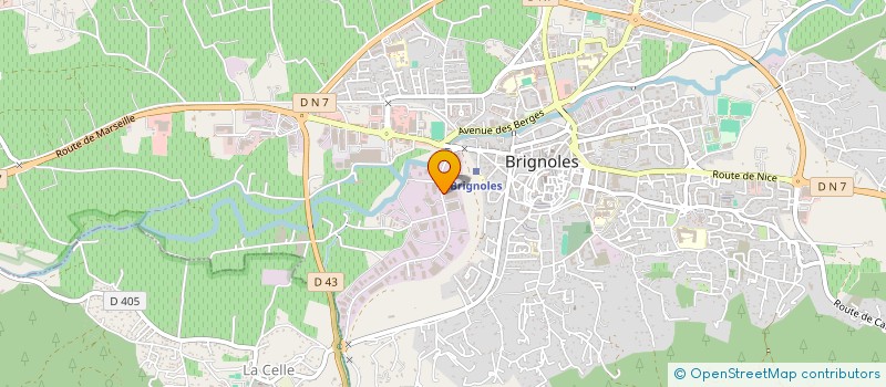 localisation de l'entreprise LUCKYBOX BRIGNOLES  BRIGNOLES