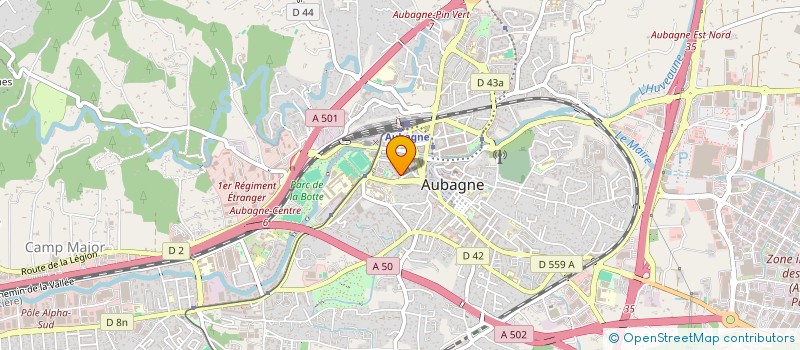 localisation de l'entreprise LUCKYS  ROQUEVAIRE