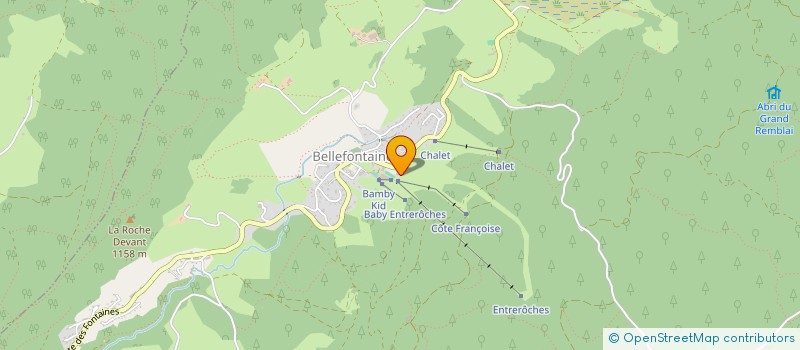 localisation de l'entreprise LUCKYSTH  BELLEFONTAINE