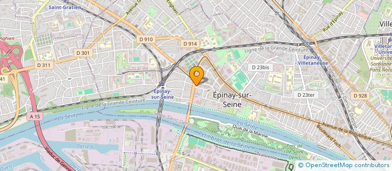 localisation de l'entreprise LUCKYTEL à EPINAY SUR SEINE