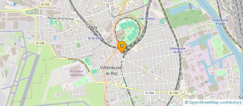 localisation de l'entreprise LUCLAUVAN  VILLENEUVE-LE-ROI