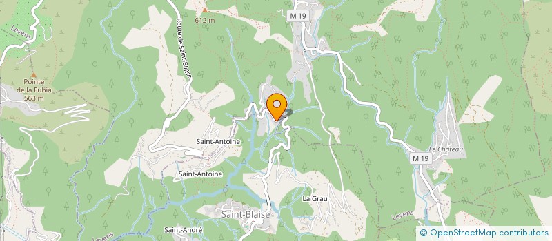 localisation de l'entreprise LUCLAVIC HOTELIERE  VILLENEUVE-LOUBET