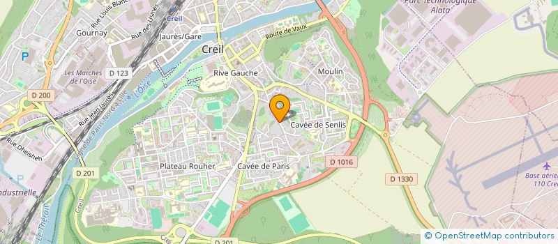 localisation de l'entreprise LUCLEAD  COYE-LA-FORET