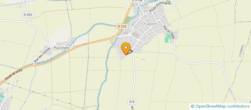 localisation de l'entreprise LUCO  ENNEZAT