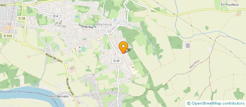 localisation de l'entreprise LUCOBAT à REYRIEUX