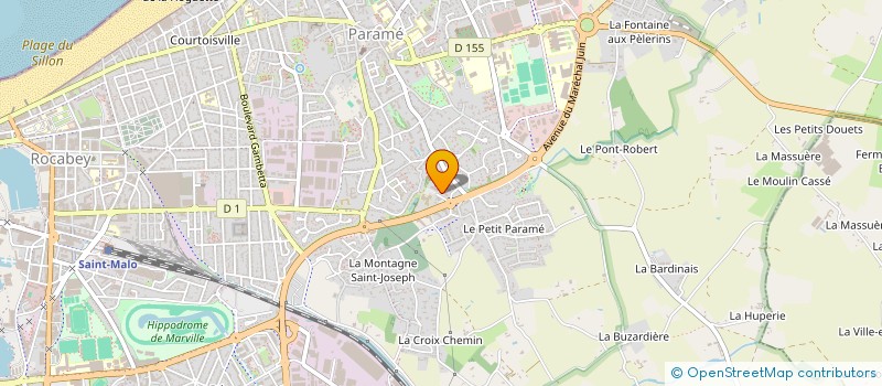 localisation de l'entreprise LUCODARK  SAINT-MALO