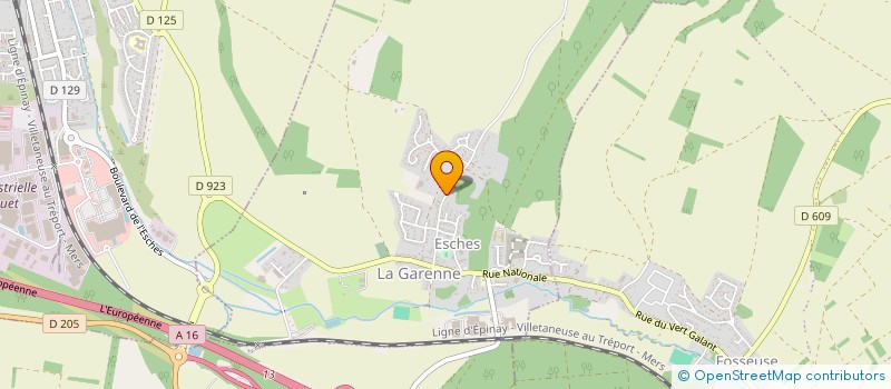 localisation de l'entreprise LUCOFFEE  ESCHES