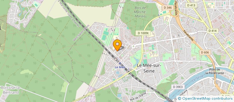 localisation de l'entreprise LUCOL  LE MEE-SUR-SEINE