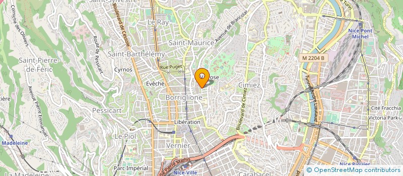 localisation de l'entreprise LUCOLINE MUSIC  NICE