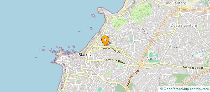 localisation de l'entreprise LUCON-CLEMENT à BIARRITZ