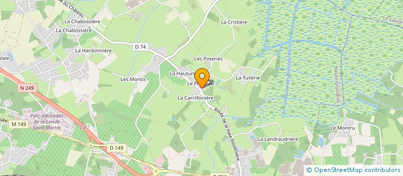 localisation de l'entreprise LUCONGELES  HAUTE-GOULAINE