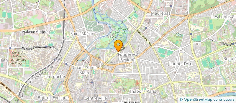 localisation de l'entreprise LUCOR  RENNES