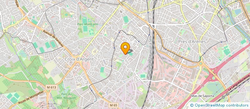 localisation de l'entreprise LUCORPORATION à MONTPELLIER