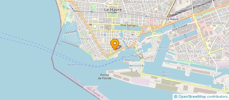 localisation de l'entreprise LUCRECE à LE HAVRE