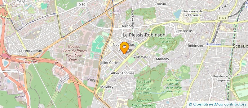 localisation de l'entreprise LUCRECE CONSEILS à LE PLESSIS-ROBINSON