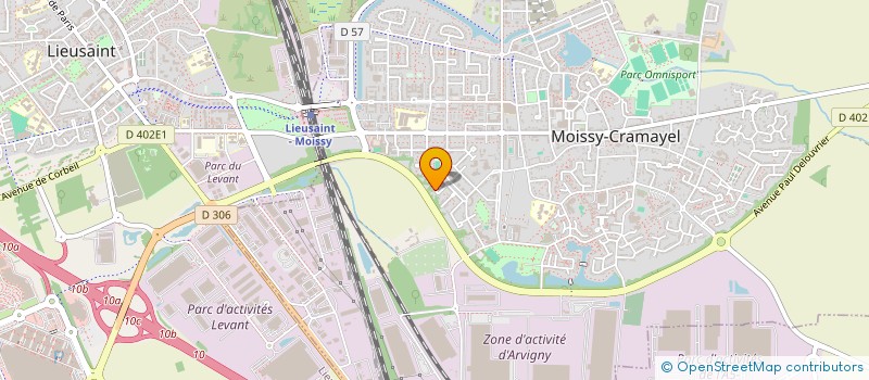 localisation de l'entreprise LUCREZIA à MOISSY-CRAMAYEL