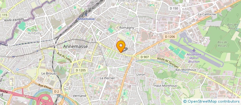 localisation de l'entreprise LUCRIN FRANCE  ANNEMASSE