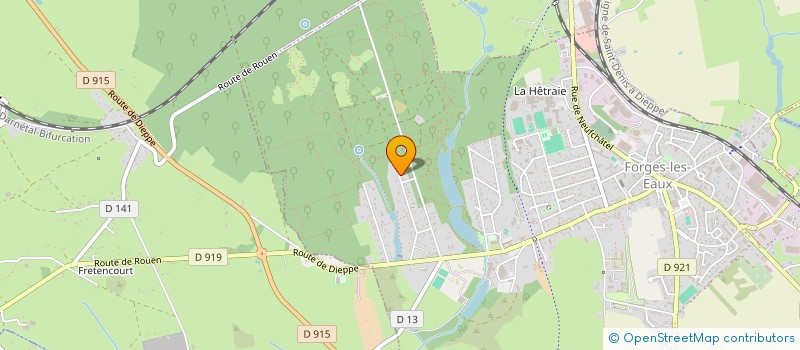 localisation de l'entreprise LUCROSUS INVESTISSEMENTS  FORGES-LES-EAUX