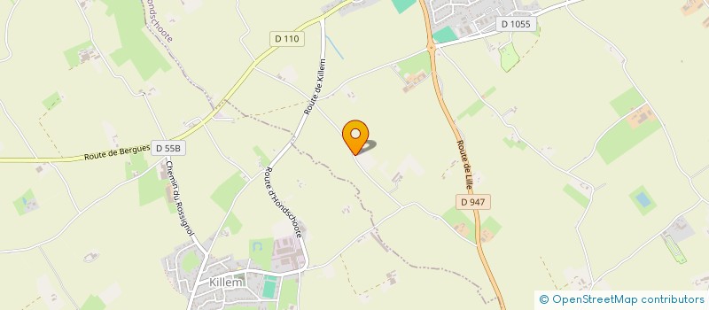 localisation de l'entreprise LUCSEN  HONDSCHOOTE