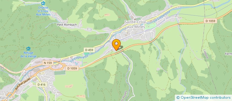 localisation de l'entreprise LUCSON  SAINTE-MARIE-AUX-MINES