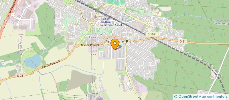 localisation de l'entreprise LUCTHE  ROISSY-EN-BRIE