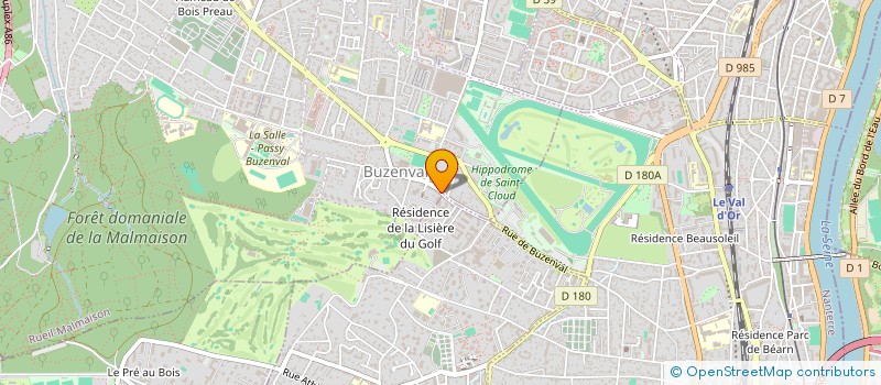 localisation de l'entreprise LUCULLUS D AUTEUIL à RUEIL-MALMAISON