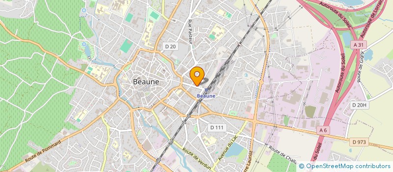 localisation de l'entreprise LUCULLUS TRAITEUR à BEAUNE