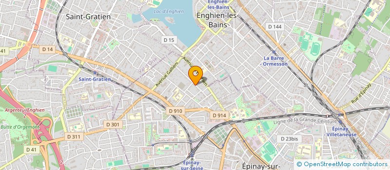 localisation de l'entreprise LUCUS à EPINAY-SUR-SEINE