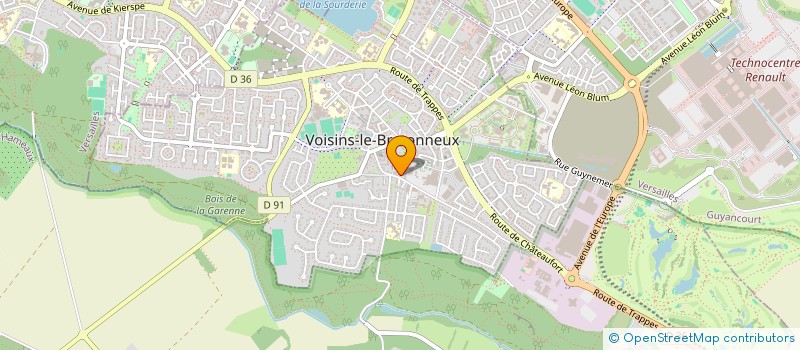 localisation de l'entreprise LUCVIC  VOISINS-LE-BRETONNEUX