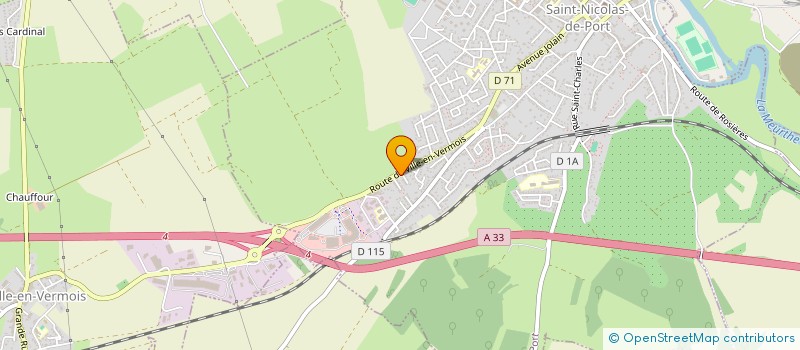 localisation de l'entreprise LUCXEL  SAINT-NICOLAS-DE-PORT