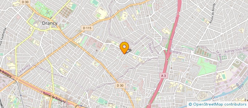 localisation de l'entreprise LUCY à DRANCY