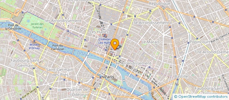 localisation de l'entreprise LUCY  PARIS