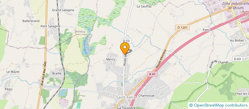 localisation de l'entreprise LUCY  CHAINAZ-LES-FRASSES