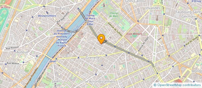 localisation de l'entreprise LUCY & ASSOCIES  PARIS