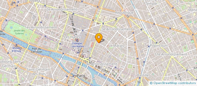 localisation de l'entreprise LUCY FINANCE  PARIS