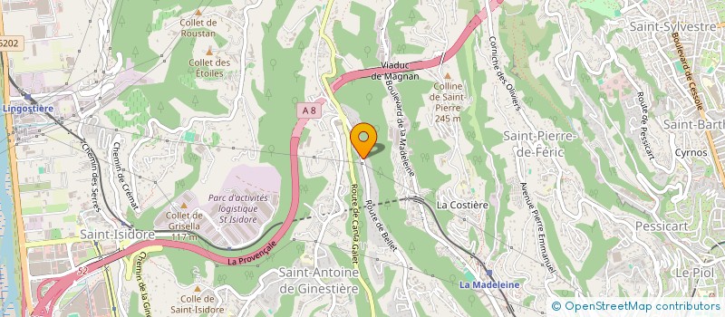 localisation de l'entreprise LUCY-IA  NICE